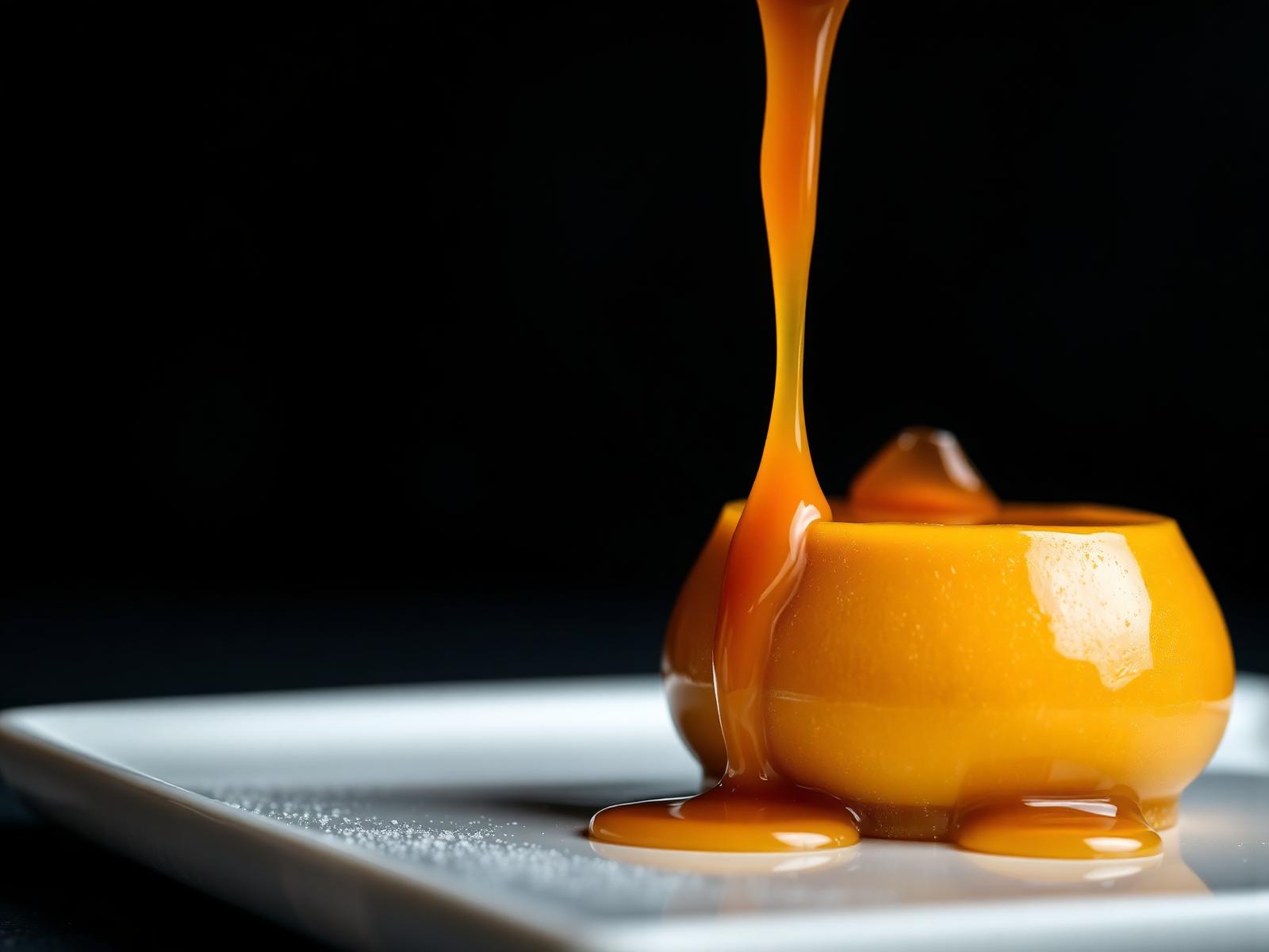 Pudim caramelizado artesanal